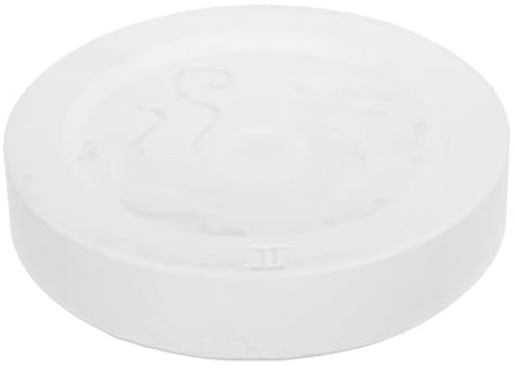 Alipis Stampo in Gesso per Argilla Ceramica Stampini per Formatura di Piastre e Decori Attrezzature per Ceramica e Hobby Fai da Te
