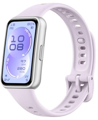 HUAWEI Band 11 Fitness Tracker, Heart Rate Monitor, Purple | 1.62 AMOLED Smart Watch, Fitness Band, SpO2, HRV Smart Band, Pedometer Step Counter Watch, 5ATM, 14 Days Battery