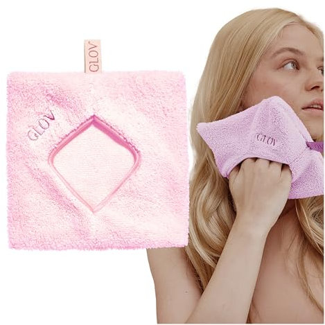 Glov Chiffon Démaquillant Hypoallergénique Microfibre 175 Cm X 175 Cm-accessoire Boucles Sans Chaleur Tous Types de Peau Lavable Juste Ajouter de L'eau