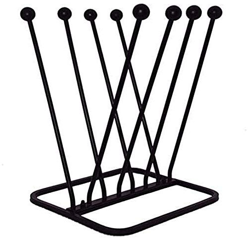 Neez Schuhregal - Hängend Aufbewahrung für Gummistiefelregal, Stiefeletten & Regenstiefel - Hohe Schuh Aufbewahrung Außenbereich - Hergestellt Aus Metall (4 Paar)