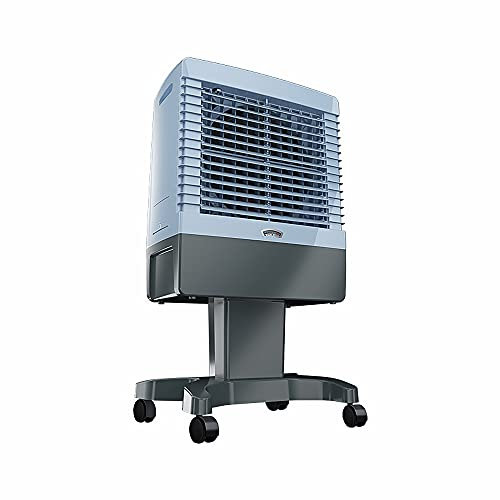 Enfriador de Aire Industrial de 18/30 l, Ventilador de Aire Acondicionado refrigerado por Agua de 8-10 ℃, Ventilador de Aire Acondicionado Individual móvil por Agua, CE/FCC/CCC/PSE (Blanco 18 l/85