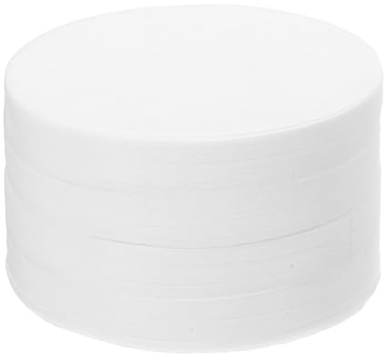 sourcing map 600 filtros de café, filtro de papel redondo desechable de 53 mm, color blanco, para uso en casa y oficina, cafetera de goteo
