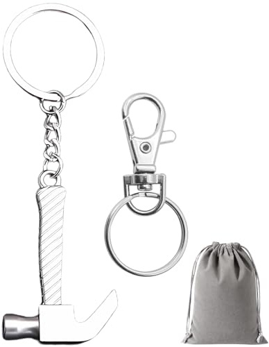 Porte-clés d'outil cadeau pour hommes et femmes - pendentif mignon de porte-clés d'outils