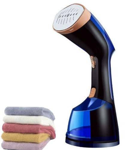 Vaporizzatore da Viaggio per Vestiti, Il Vapore Portatile per Vestiti è Comodo da trasportare e Adatto ai Viaggi. Viene Fornito con Un Mini Ferro da Stiro Portatile con Una Spazzola da Stiro