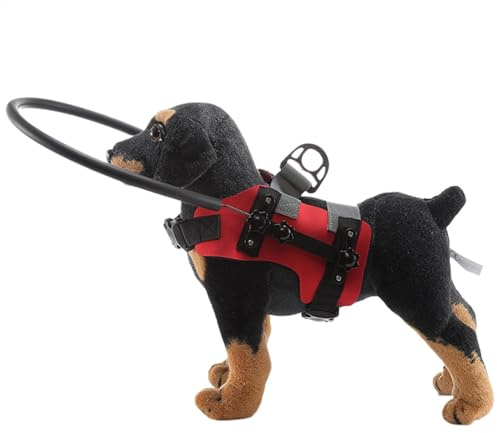 Blind Dog Bumper Halo, Blind Dog Bumper - Lightweight Adjustable Training Safety Comfortable Bumper, Protective Pet Collar, Anti-Collision Rings Protection Device for Eye Injuries