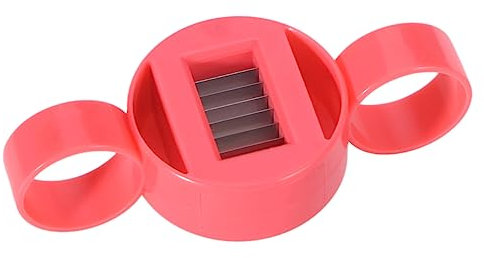 Mikinona Coupe-haricots Manuel Plastique Trancheuse à Haricots Facile à Utiliser Accessoire De Cuisine Compact Et Pratique