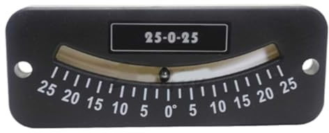 Mini Inclinometer - Glass Tube Vehicle - Inclinometer, Compact Level Meter | Ship Inclinometer Precision Inclination Meter for Car Truck Motorhomes or Trailer Navigation