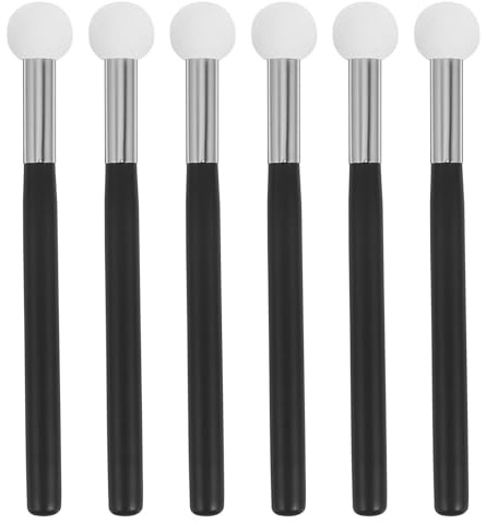 TOVINANNA 6pcs Mushroom Head Sponge Powder Puff Makeup Applicators Sponge Makeup Brush for Foundation Concealer Reusable