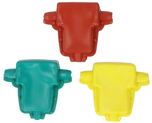 Lot de 3 couvercles d'isolation de borne en Forme de T, Protection de borne de câble en Caoutchouc de Silicone, Manchon d'isolation Haute Basse Tension avec Tension de Tenue de 10