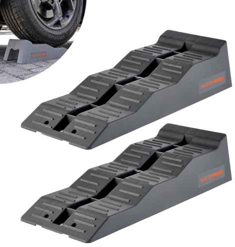 MasterWorx MasterWorks Caravan Levelling Ramp Set 3 Step, Heavy Duty Ramps