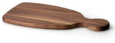 Continenta Schneidebrett mit Griff, Walnuss 34, 5 x 16, 5 x 1, 5 cm
