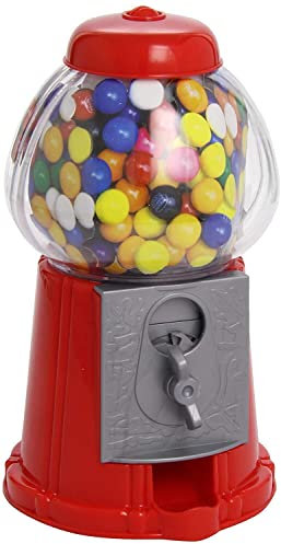 Distributeur de gomme à mâcher rétro Rouge avec porte-monnaie Distributeur de gommes à mâcher Must Have Gadget Distributeur de bonbons