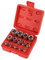 CPROSP 14x Llaves Vaso Torx Hembra de 1/4 3/8 1/2, Vasos e Torx Hembra E4, E5, E6, E7, E8, E10, E11, E12, E14, E16, E18, E20, E22, E24 con Caja