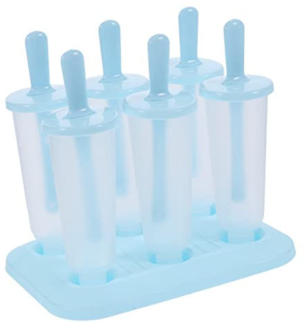 OUNONA 2stücke Eisform Für Stieleis Aus Hochwertigem Kunststoff Diy Sommer Eisformen Runde Formen Für Eisspezialitäten Aus Säften Pürees Joghurt Obst Pudding Marmelade Gelees Einfach Zu v