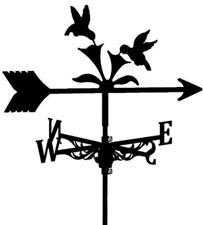 Generic Bauernhof Edelstahl Wetter Schaufel Wind Richtungsanzeiger Für Garten Dach Outdoor Wetterhahn Ornament/Pferd/35 * 50Cm