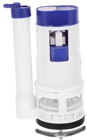 LALAFINA Toilettenspülschventil Ersatz Kit für Toilettenreparatur Toilettenabflussventil mit Einfacher Installation Langlebig und Robust für Standard Wc Spülkästen
