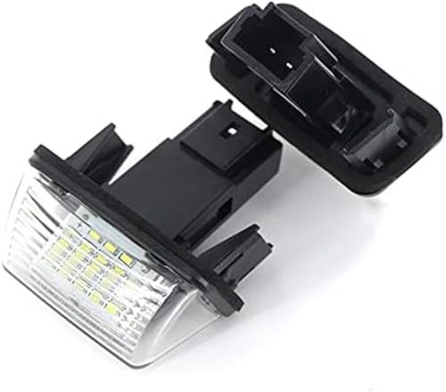 Vuzmode 2x CANbus, for Citroen, C3 C4 C5 Berlingo Saxo Xsara Picasso Car License Number Plate Light Lamps Auto Accessories Car Styling LED Rear Taillight Car Plate Illumination