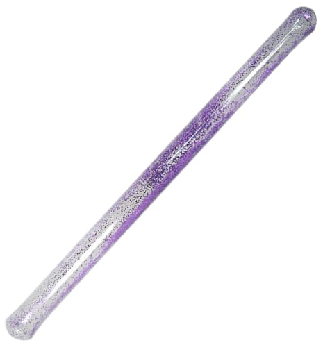 Pool Noodles 58 Inch, PVC Inflatable Glitter Swimming Noodle for Beach Party