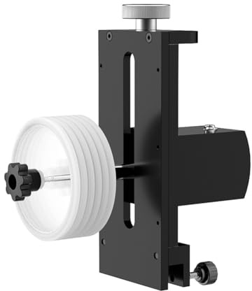 puhae Ultrasonic Vinyl Rotating Cleaner Bracket Record Rotat Bracket 2 RPM Ideal for 6L+ Ultrasonic Cleaners UK Plug