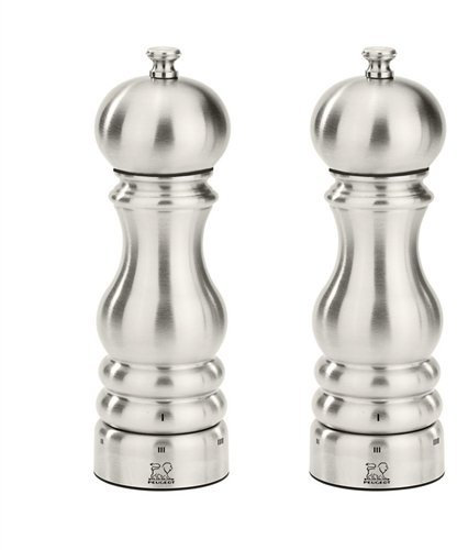 Peugeot Paris Chef u'Select Stainless Steel 7 Pepper & Salt Mill Set
