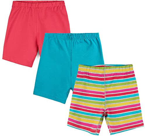 Mightly Organic Cotton Kids' Biker Shorts, 3 Pack