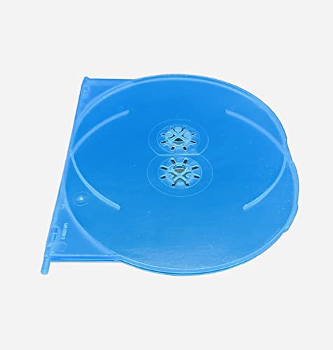 10 bandejas dobles Amaray Blu Ray – cabe en fundas Amaray Blu Ray para permitir dos discos adicionales