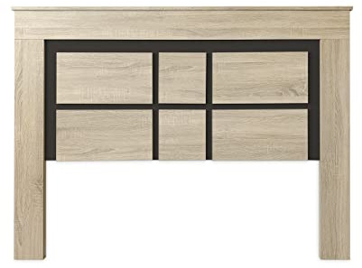 Duérmete Online - Cabecero Nórdico Omabella de 160 x 120 cm | Práctico y Elegante | Fácil de Montar, Colores Cambria y Grafito (para Cama de 135-140 o 160)