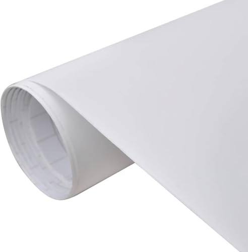 vidaXL 2X Láminas para Coches Blanco Mate 100x150 cm+50x150 cm Automóviles