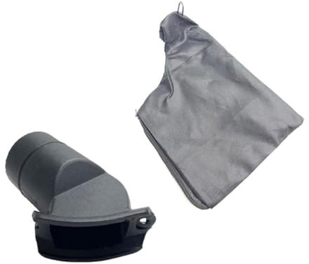 Sac à poussière pour scie à onglet modèle 255 avec fermeture éclair et support métallique pour une élimination facile des accessoires à poussière, support de fil de rechange pour une élimination