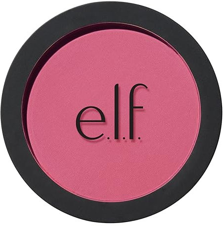 e.l.f. Primer-Infused Blush, Langanhaltendes & Budge-Proof Make-up, Leichtes Gefühl & Mittlere Deckkraft, Vegan & Tierversuchsfrei, Always Vibrant