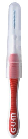 GUM TRAV-LER Interdentalbürsten 50 Stück-Set (Rot - 0,8mm)