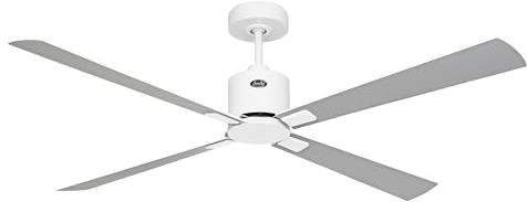 CasaFan ECO CONCEPT Deckenventilator, Energiesparender Ventilator mit DC-Motor, 6 Geschwindigkeitsstufen & Fernbedienung, mit Zeitlupenfunktion, für Räume bis 25qm & Schrägen bis 23°, Ø 152cm