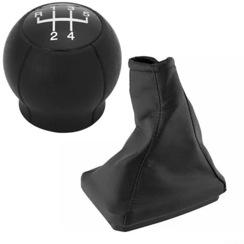 Pommeau de levier de vitesse à 5 vitesses avec soufflet de levier de vitesse pour Opel Meriva A 2003-2010