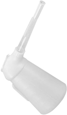 Ciieeo 2l Marine Engine Oil Can Pump Oiler Long Spout Thickened Manual Lubrication Oil Dispenser for Boats and Vehicles