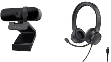 Trust Tanor 1080p Webcam Casque USB