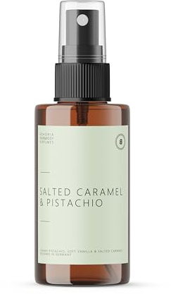 BOHORIA Body Mist & Haarparfum 100 ml – Salted Caramel & Pistachio – Gourmand Hair Mist mit Pistazie, Mandel & Jasmin, langanhaltender Haarduft, für alle Haartypen (100 ml, Salted Caramel & Pistachio)