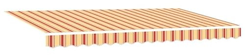 Tenda da sole retrattile, 400 x 200 cm, poliestere e alluminio, protezione solare perfetta per terrazza, giardino e balcone, durevole e resistente alle intemperie