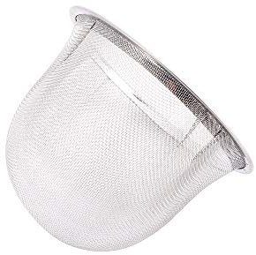 Steel Tea Infuser with Fine Mesh - 5-9.5cm for Loose Tea,Tea Strainer Basket Filter, Compatible with Most Teapots, Mugs & Cups - Silver(8.8cm)