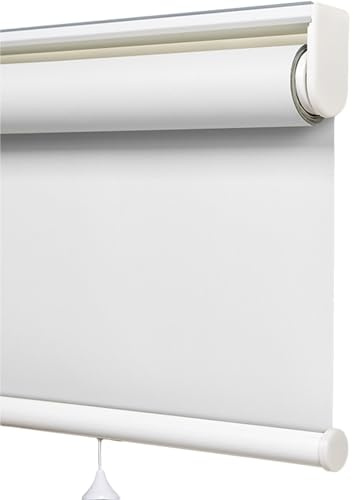 X1NGFU Store Enrouleur Occultant sans Fil,Rideaux Roulants avec Système À Ressort, Store Opaque et Thermique Protection Solaire,pour Maison,Bureau,Personnalisa,Largeur x Hauteur (80cm x 100cm)