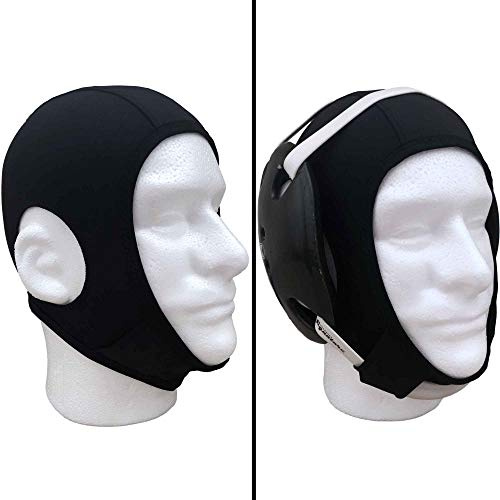 Alley Cats Wrestling-Haar-Abdeckkappe | universell passend für Jede Kopfbedeckung | bestes Design mit Kinnriemen & offenen Ohren | Haarnetz für Grappling Sport, Wrestling, Judo & Jiu Jitsu, Mädchen &