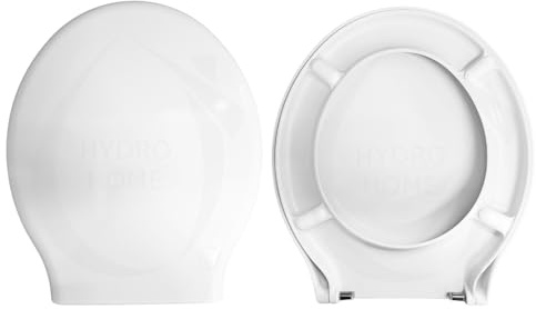 Copriwater compatibile con MONTEBIANCO POZZI GINORI termoindurente avvolgente bianco CERNIERE FISSAGGIO DALL'ALTO by HYDRO HOME