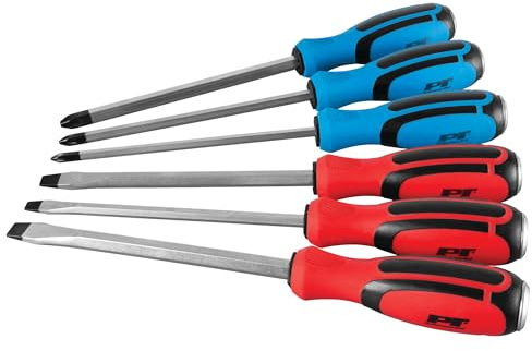 Performance Tool W1740 6-Piece Go-Thru Screwdriver Set