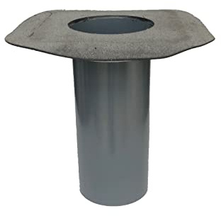 Flachdachablauf, Bitumen- oder PVC-Flansch, Dachgully, Einlauf, Dachentwässerung, DN 125, DN 150, DN 200, DN 250, DN 300 (DN 200 - Bitumen-Flansch)