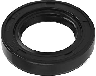 QUARKZMAN 22 x 35 x 7mm TC Huile Joint x 1 Pièce Caoutchouc Double Lèvre pour Moto Vilebrequins et Pompes hydrauliques, [Noir]