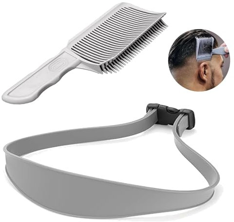 Pettine per Taglio Capelli Set da Barbiere, Pettine da Uomo Parrucchiere Aiuto Professionale per Agliare i Capelli per Uomo Salone di Casa, Acconciatura, Styling Della Barba e Basette Sviluppate