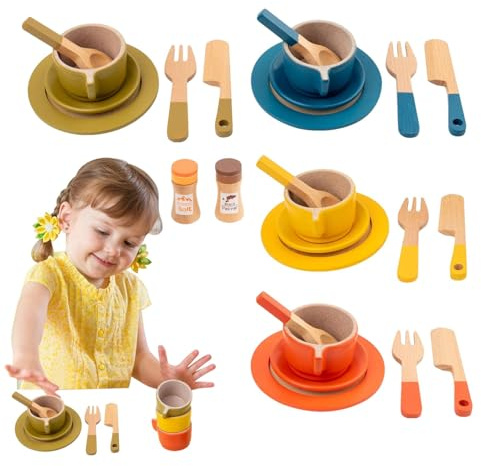 Juego de fiestas para niñas pequeñas, Princess Tea Party Set | Fingir papel de juego de teatro | Juega accesorios de comida que incluyen tazas, platos de aperitivos para niñas