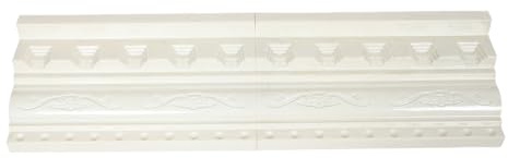 Gadpiparty Moule en Plastique pour béton pour Angles de Toit et allées - Modèle de Construction, Moule de Moulage pour balustre, Ligne d'égouttement de Ciment et décoration extérieure