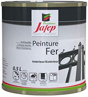 Peintures Jafep 37906332 Peinture Fer Antirouille, Grau Souris