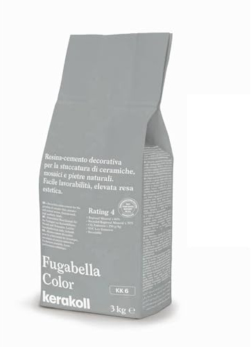Stuc pour joints Kerakoll Fugabella KK 6 gris argenté 3 kg