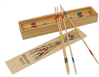 LG -Imports Mikado in wooden box 19.5cm Mikado game